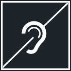 Icon für Hörbehinderte
