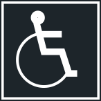 Icon für Menschen mit Mobilitätsbehinderung